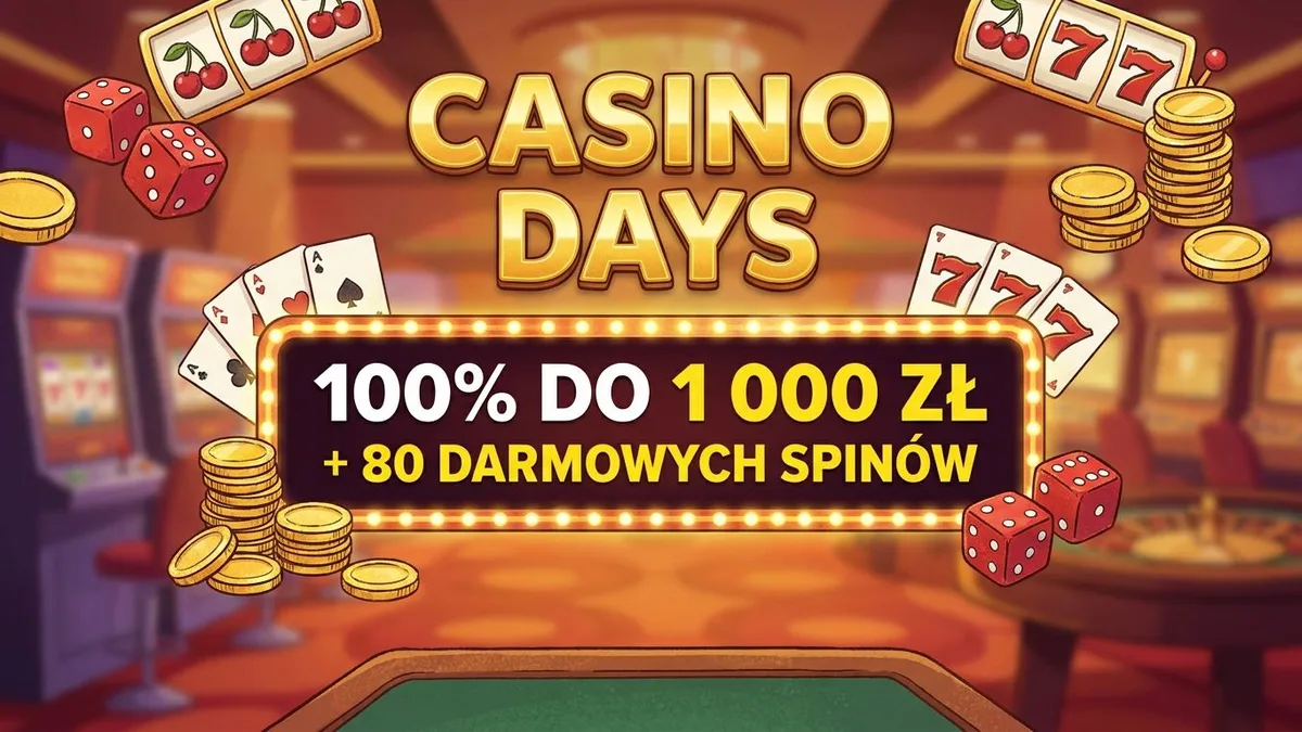 Casino Days bonus powitalny